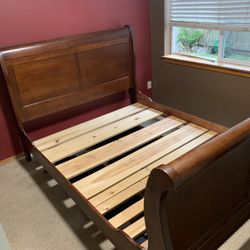 Queen Bed Frame + Nightstands 