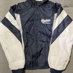 Vintage Dallas Cowboys Football Windbreaker Jacket – Retro NFL Fan Gear
