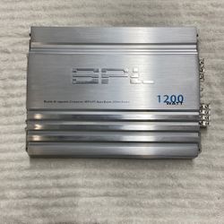 SPL FX4-1200 Watt Old School Car Audio Bass Amplifier