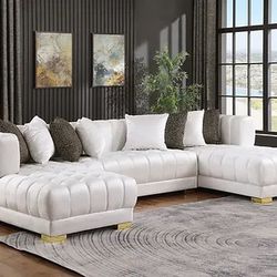 ONLY $1099 Clearance Sale XL Sectional With Pillows New In Box Delivered Today!