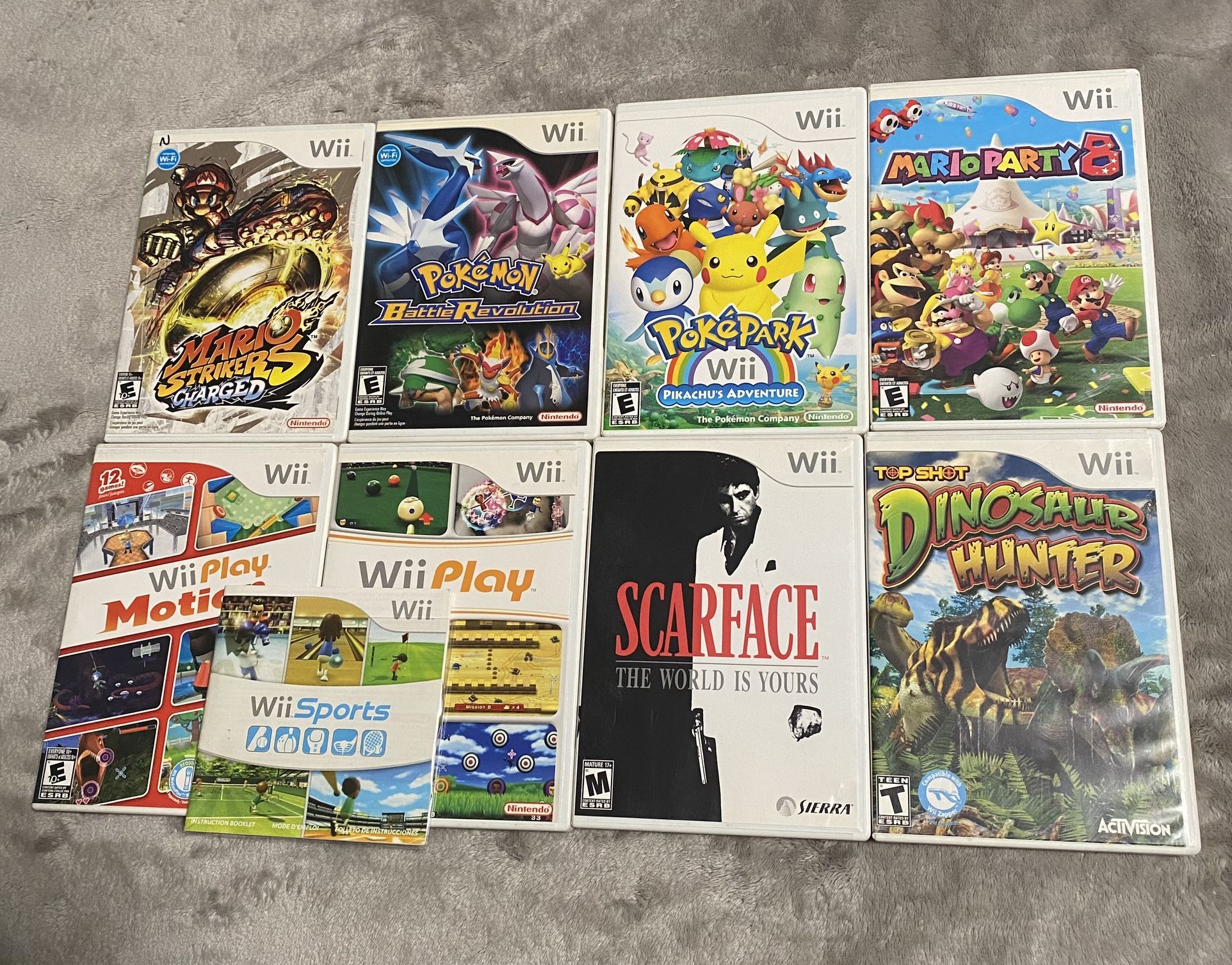 Wii Games Prices Listed