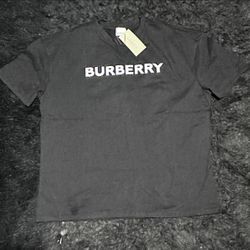 Burberry Logo Cotton T-Shirt