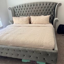 Just the grey bed frame (King Size)