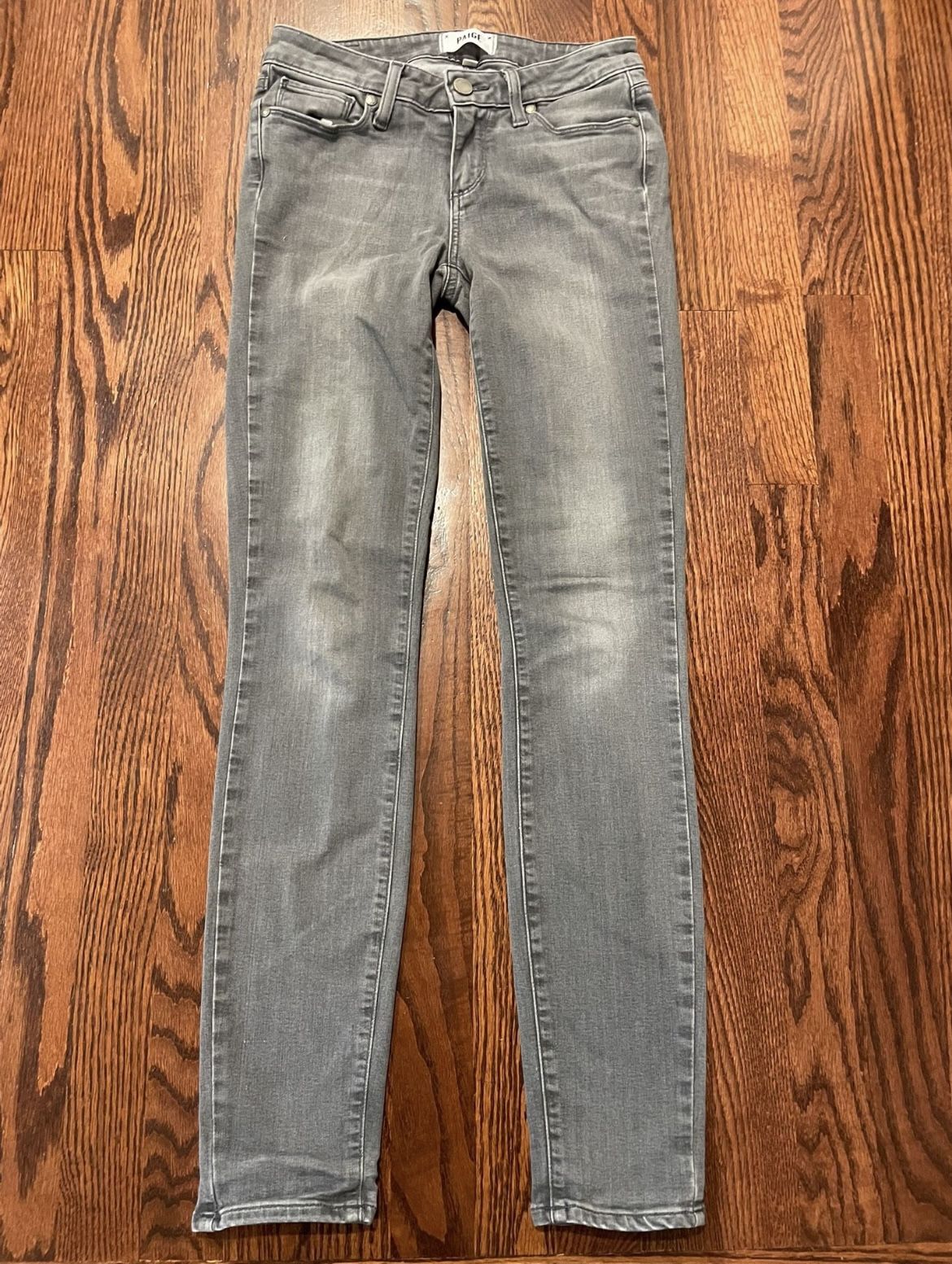 PAIGE Size 25 Verdugo Ankle Jeans - Light Grey