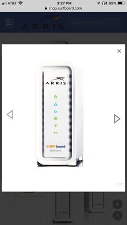 Arris Surfboard Cable Modem & Wifi Router AC1600
