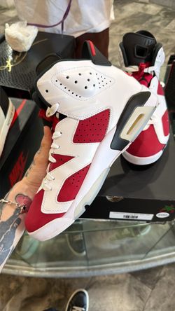 Jordan 6 Carmine Size 9.5 CLEAN