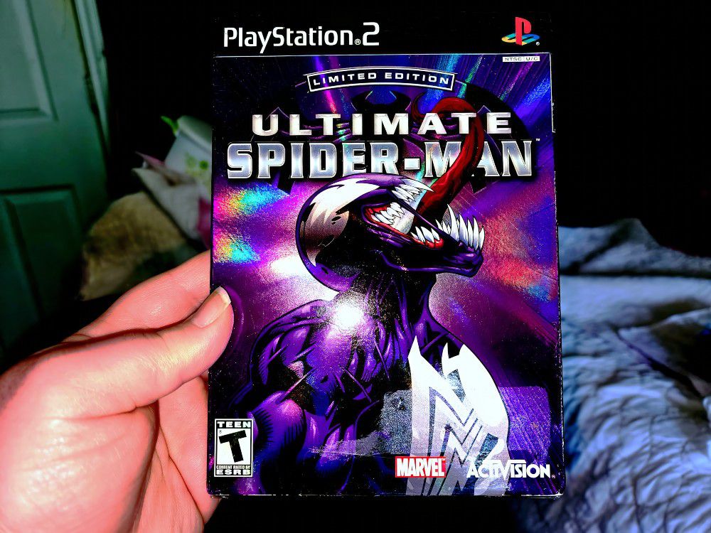 Ultimate Spider-Man Venom Limited Edition SEALED Sony PS2