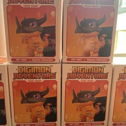 Pop Mart Digimon Adventure Fridge Magnet Series Figures