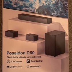 Ultima Poseidon D60 5.1 Surround Sound Speaker System.