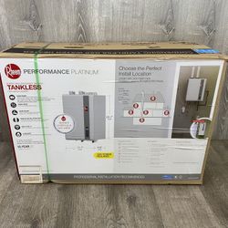 Rheem Performance Platinum Super High Efficiency Indoor Tankless Gas Water Heater
