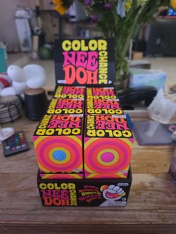 Needoh color change fidget toy