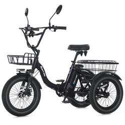 Narrak Fat Tire Folding Electric Trike 
