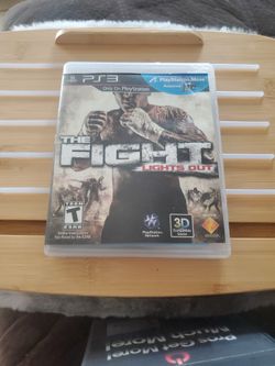 Playstation 3 The Fight Lights Out