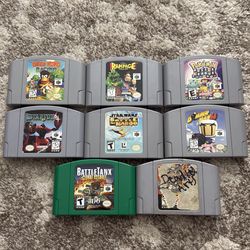 Nintendo 64 games 25 each