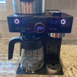 Ninja Espresso & Coffee Barista System; 9 Brew Sizes w/ Built-In Frother & Scoop; Model CFN601