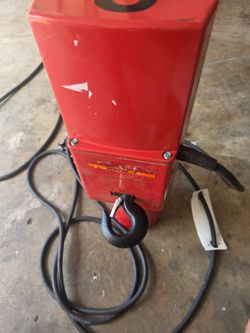 2-Ton 20 ft. Electric Chain Hoist 1hp