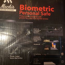 Biometric Personal Safe Brand New Never Opened  Thumbnail