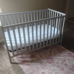 Baby Crib With Mattress