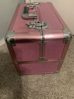 Makeup Case Aluminum With 4 Trays