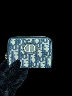 Oblique 30 Montaigne Voyageur Coin Purse Blue