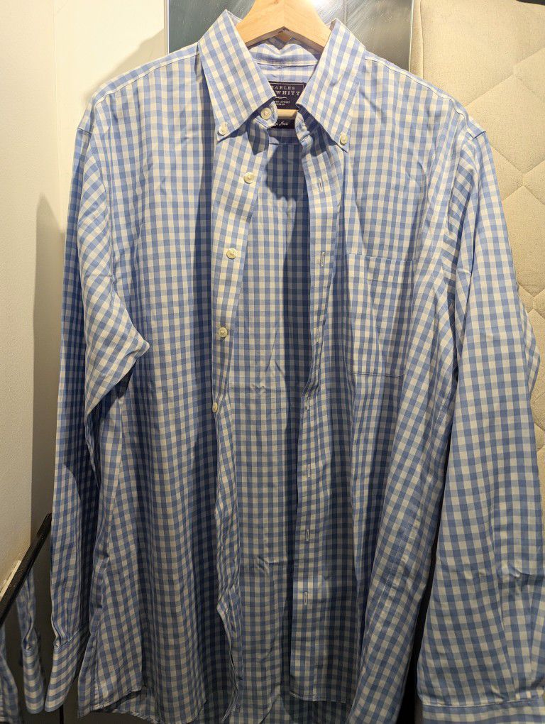 Men's Dress Shirt (L)