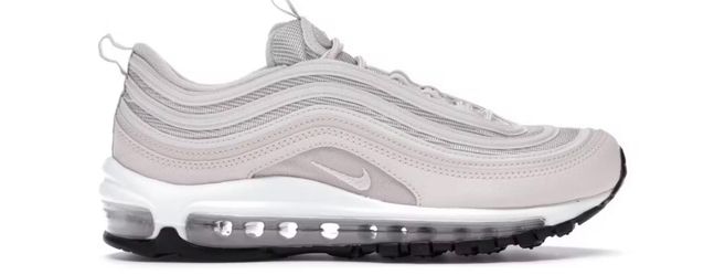 Size 6.5 Nike Air Max 97 Barely Rose Black Sole (Women's)