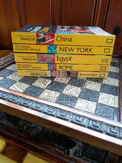 Lot Of 5 Premium National Geographic Travel Books