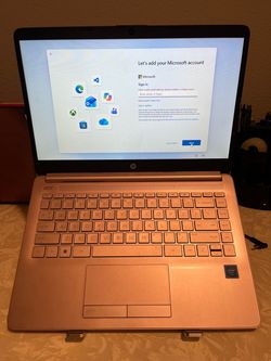 HP laptop/ Epson printer/ chair
