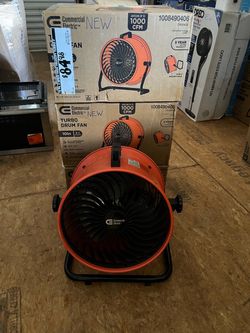 Commercial Electric 10 in. 3-Speed High Velocity Turbo Fan
