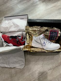 Jordan Kobe bundle. Jordan 4 retro and Kobe 4 New Jersey Nets