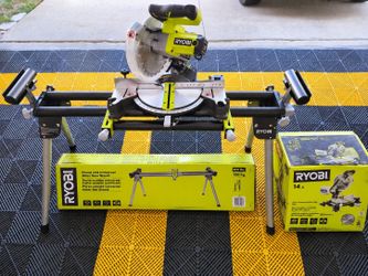 Ryobi Bundle 14 Amp Miter Saw with a Ryobi QuickSTAND. FIRM $$