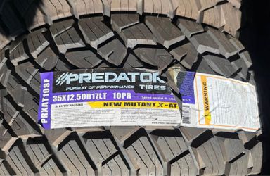 💥35x12.50R17💥PREDATOR NEW MUTANT AT
