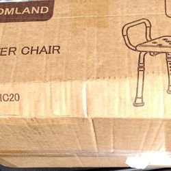 New shower chair