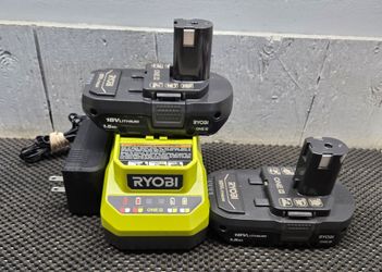 Ryobi battery and charger