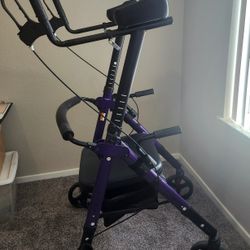 Plank Rollator Walker w/ Seat - Big & Tall
