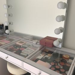 SlayStation® Pro 2.0 Tabletop + Vanity Mirror + 5 Drawer Units Bundle