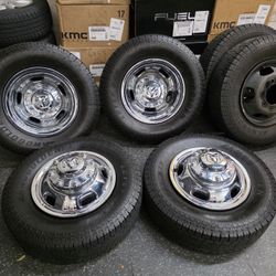 17" Dodge Ram DUALLY rims/ LT235-80R17 Tires