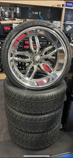 WHEELS US MAGS BULLET 22” STAGGERED 