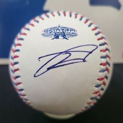Julio Rodriguez signed baseball