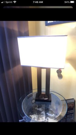 Nice lamp with charger port