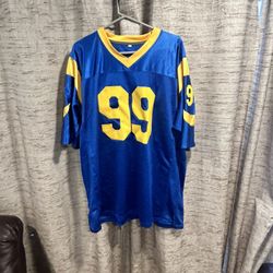 Royal blue Aaron Donald #99 Jersey Mens 2xl