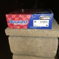 Brake Shoes Duralast 658