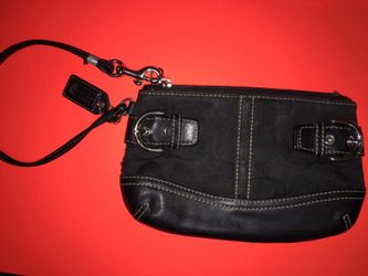 Coach wristlet