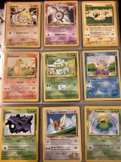 Vintage Collection of 90 Pokémon Cards NM to LP (Bundle #68)