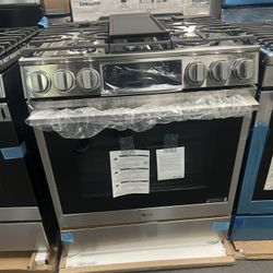 LG STAINLESS STEEL SLIDE IN RANGE 