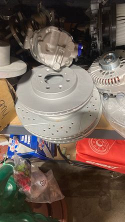 Drilled and Slotted Brake Rotors