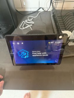 Alexa home system with touch screen