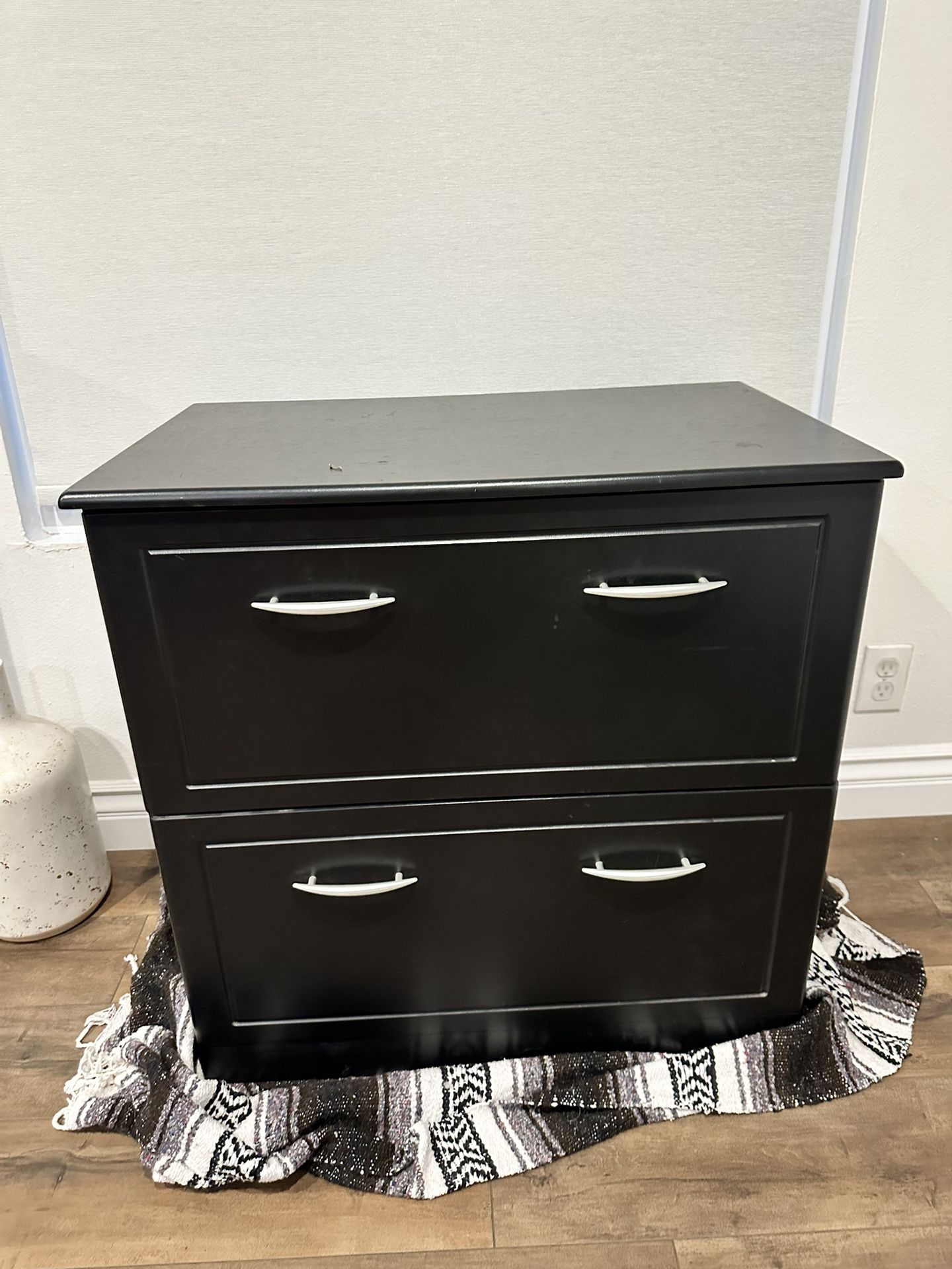 Black Cabinet/ Filing Cabinet