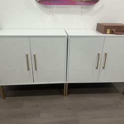 Two Storage Cabinets 