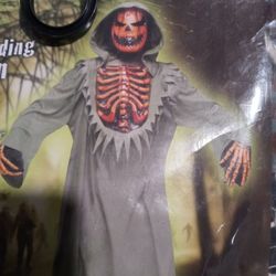 Evil bleeding pumpkin costume